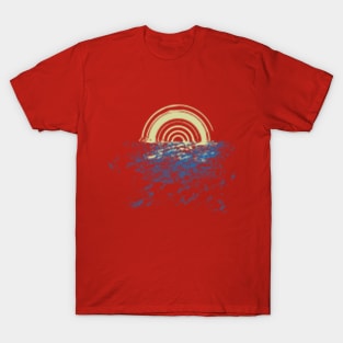 Moon and sea T-Shirt